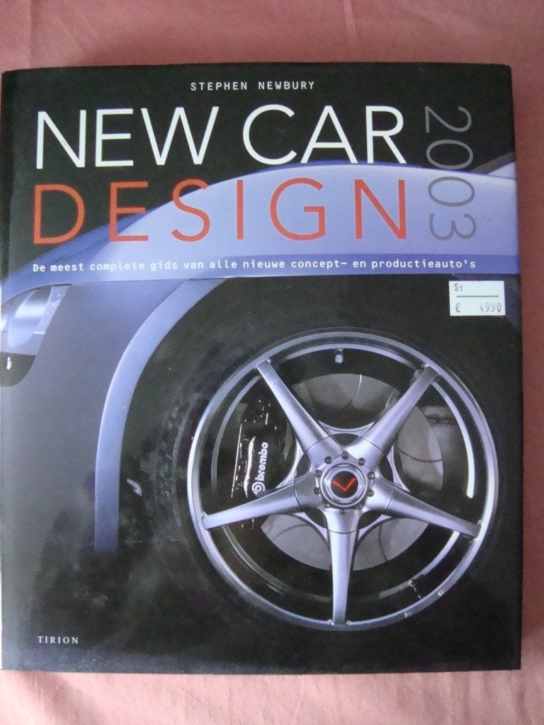 New car design 2003 nieuw, Boeken, Ophalen of Verzenden, Nieuw, Overige merken