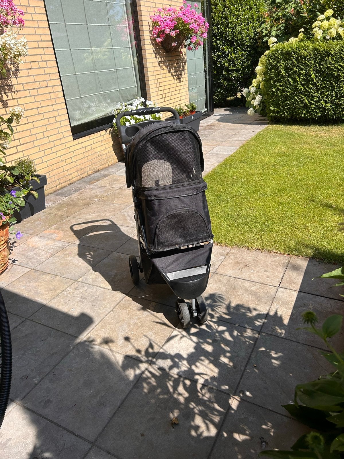 Honden buggy voor puppy’s en kleine honden, Trixie, Ophalen, Zo goed als nieuw, Hondenbuggy
