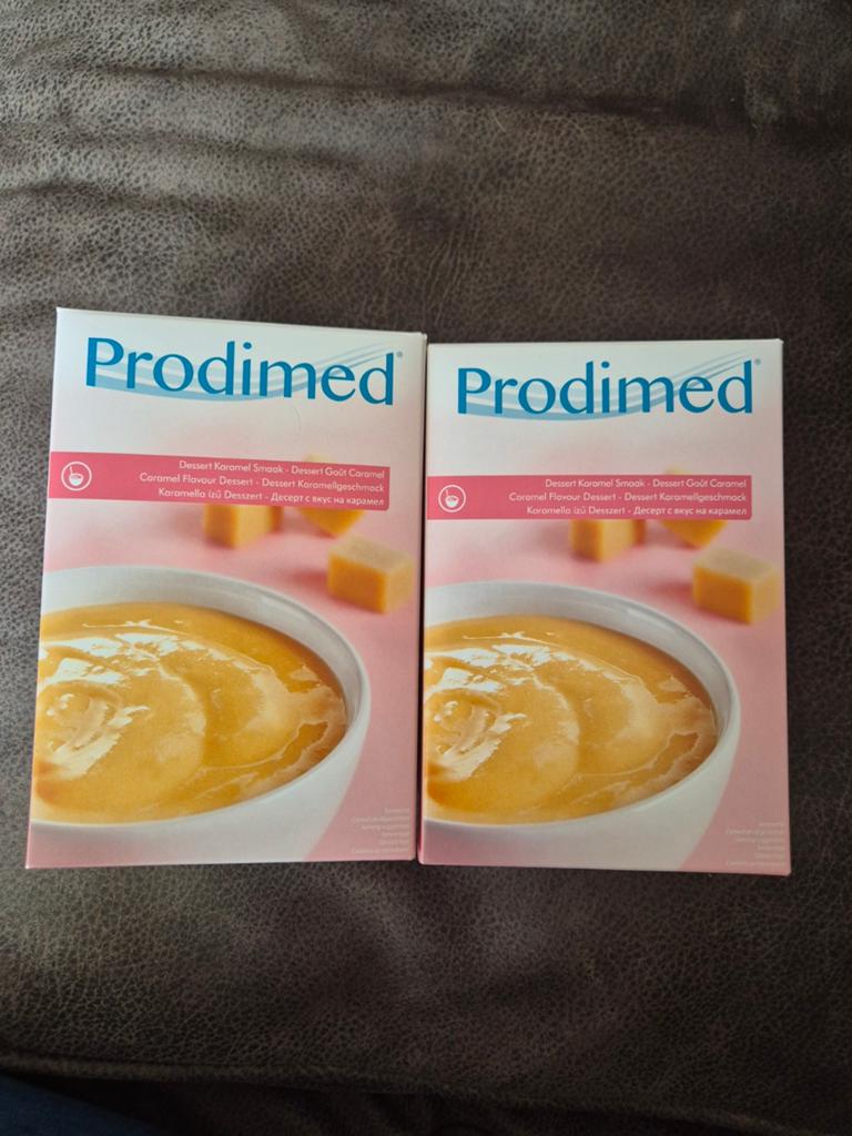 Prodimed dessert karamel smaak, Sieraden, Tassen en Uiterlijk, Uiterlijk | Dieet en Afvallen, Ophalen of Verzenden, Nieuw, Overige typen