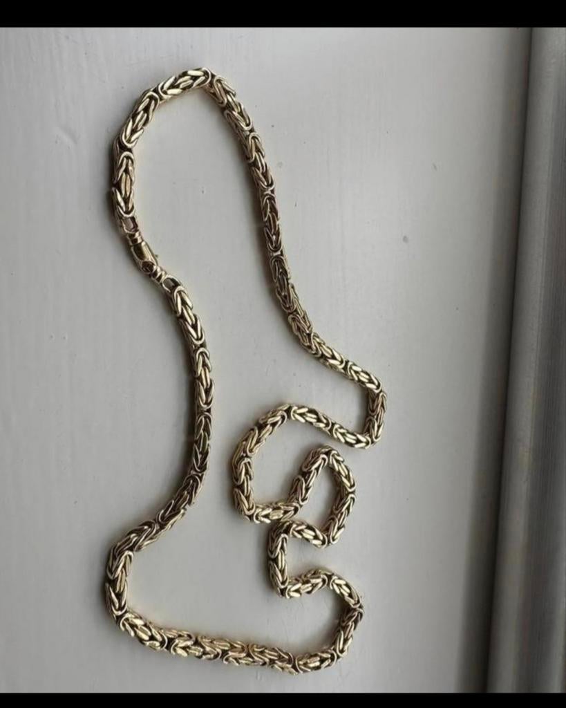 14k gouden ketting, Ophalen of Verzenden, Zo goed als nieuw, Goud, Goud