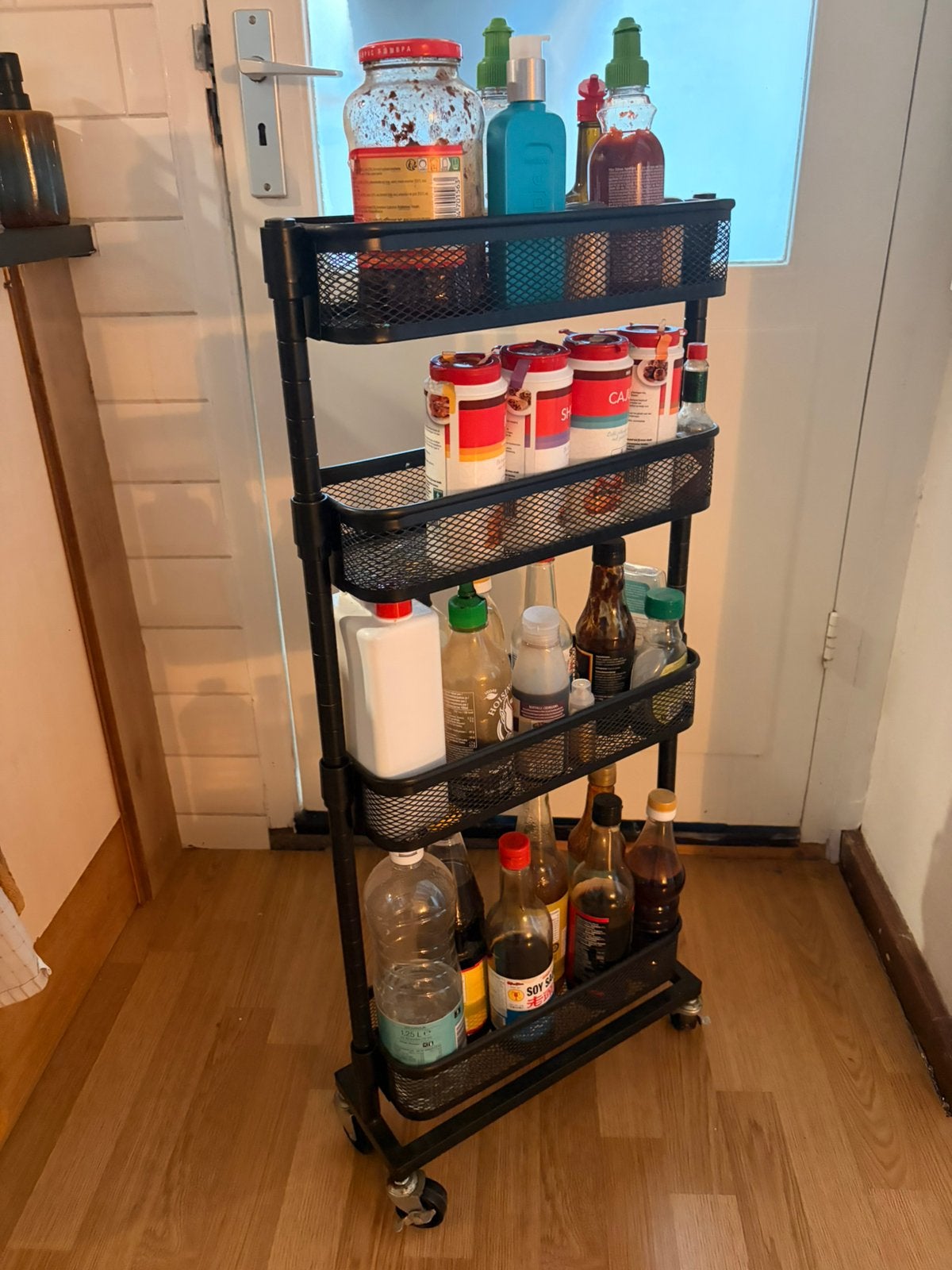 Kruidenrek, Huis en Inrichting, Ophalen, Zo goed als nieuw, 75 cm of meer, 25 flessen of meer