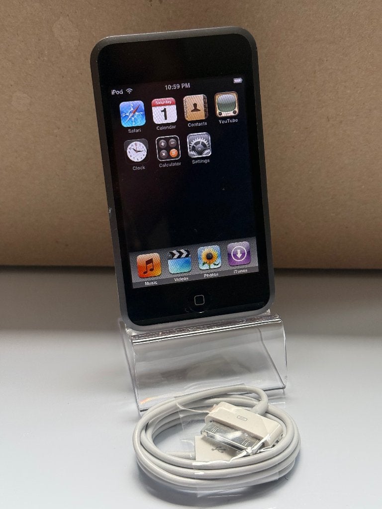 Apple iPod touch 1ste generatie Zwart 8GB, Audio, Tv en Foto, Mp3-spelers | Apple iPod, Gebruikt, Touch, Zwart, Ophalen of Verzenden