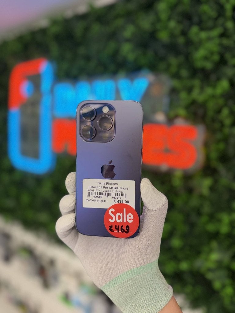 Zo goed als nieuw Apple iPhone 14 Pro 128GB, Ophalen of Verzenden, Zo goed als nieuw