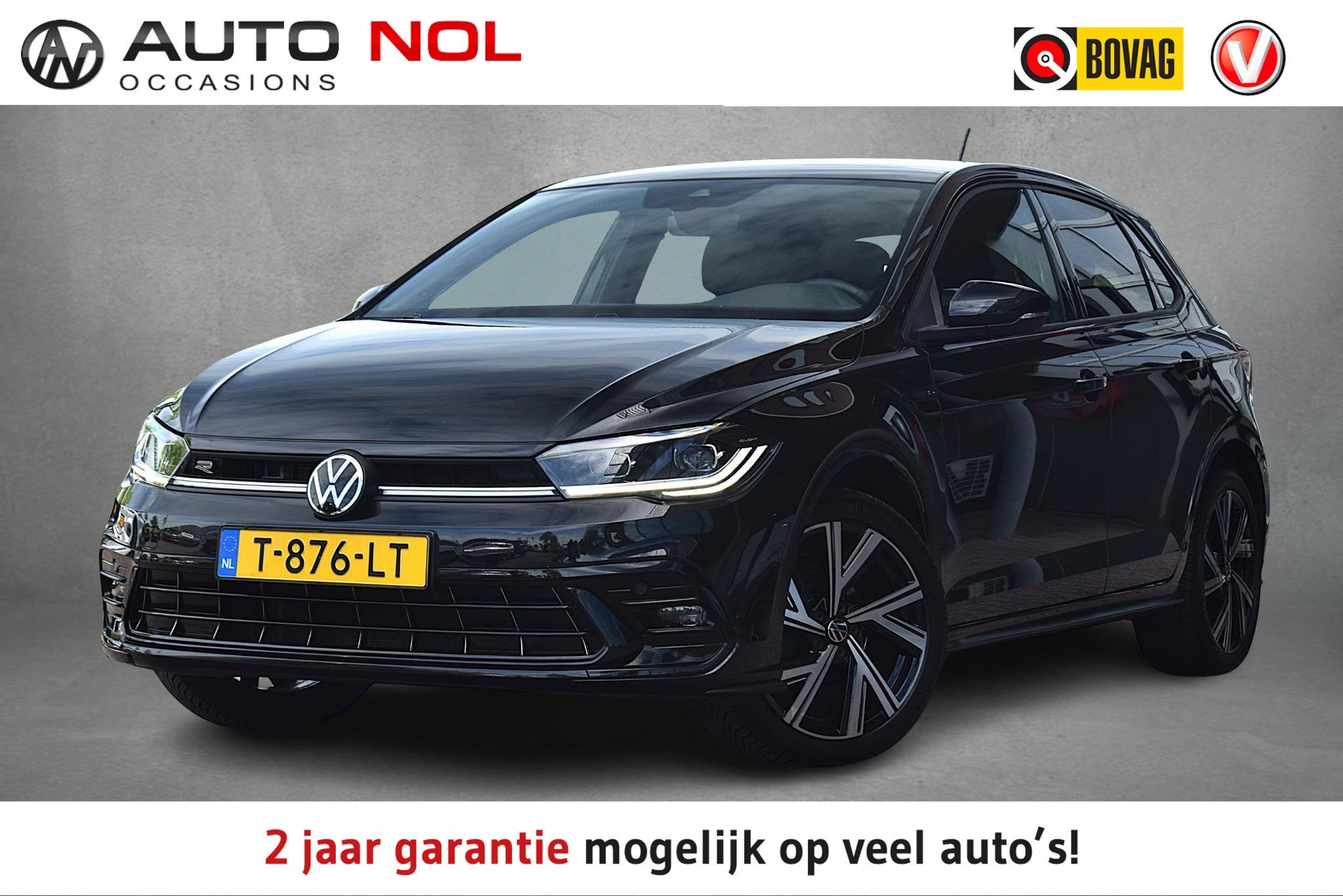 Volkswagen Polo 1.0 TSI R-Line Business | Pano | IQ | Beats, Auto's, Stof, Gebruikt, Euro 6, Origineel Nederlands