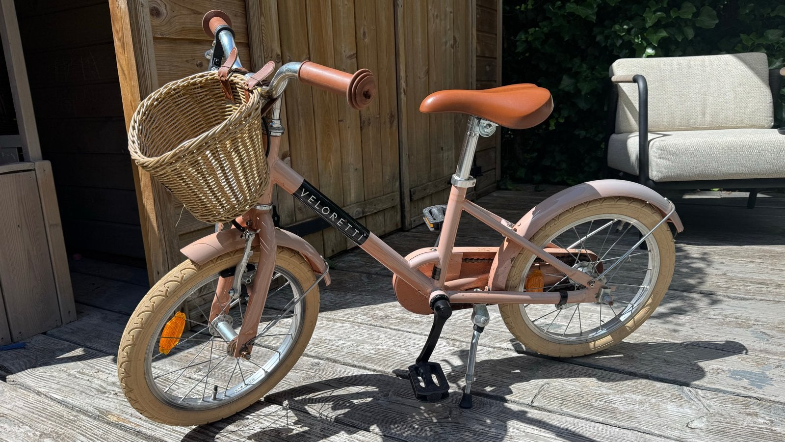 Veloretti Maxi Kinderfiets 16 inch, Ophalen, Gebruikt, Terugtraprem, 16 tot 20 inch