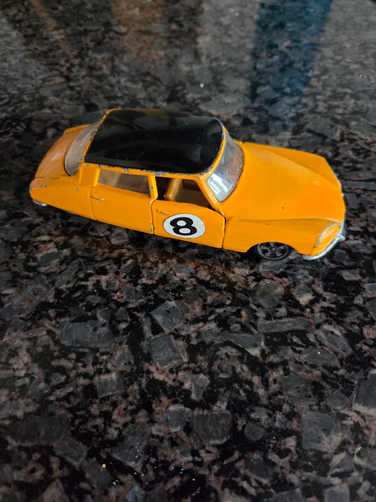 Politoys Export Citroën DS 21 - Oranje Modelauto, Ophalen of Verzenden
