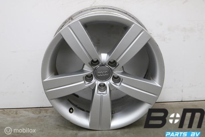 ORIGINEEL! 17 inch velgen Audi TT 8J! 8J0601025C, Gebruikt, Velg(en)