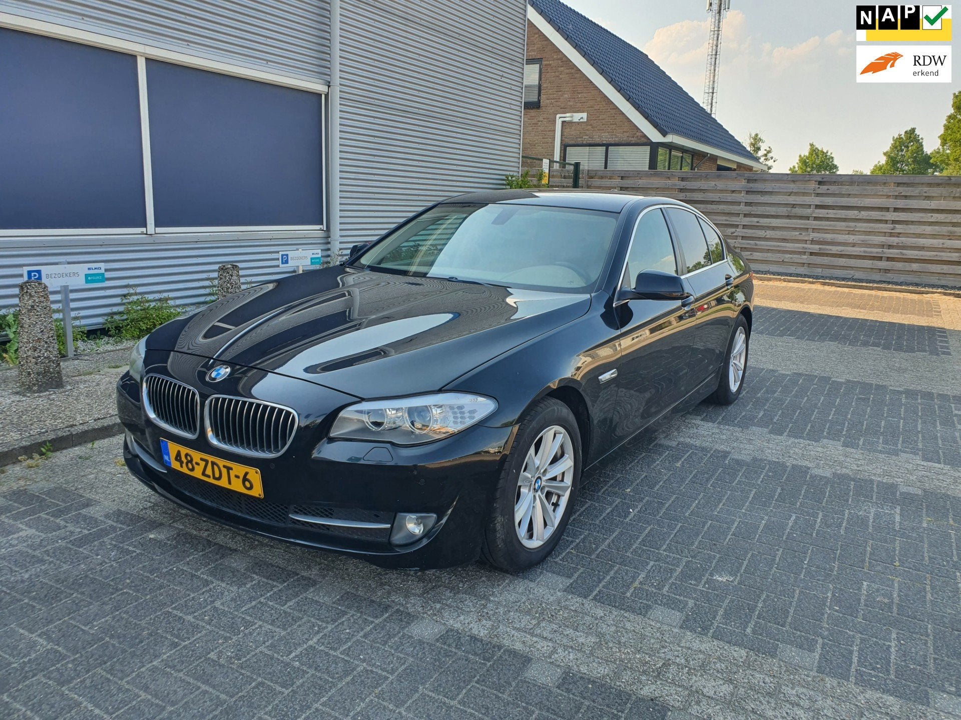 BMW 5-serie 520i High Executive Sedan Automaat Bj:2012 NAP!, Auto's, BMW, Automaat, Achterwielaandrijving, Gebruikt, 4 cilinders