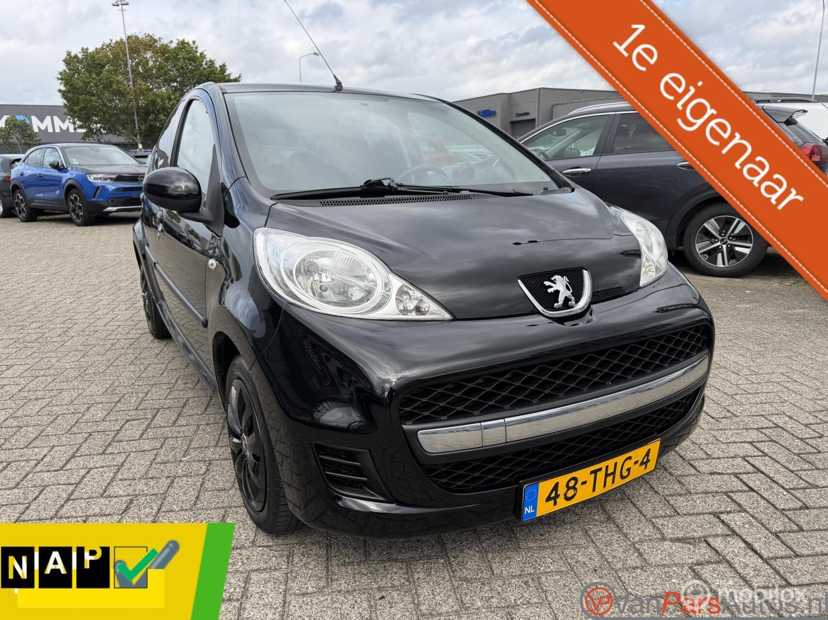 Peugeot 107 1.0-12V XS,Airco,5drs,1e eigenaar!, Auto's, Voorwielaandrijving, Euro 5, Metallic lak, Gebruikt