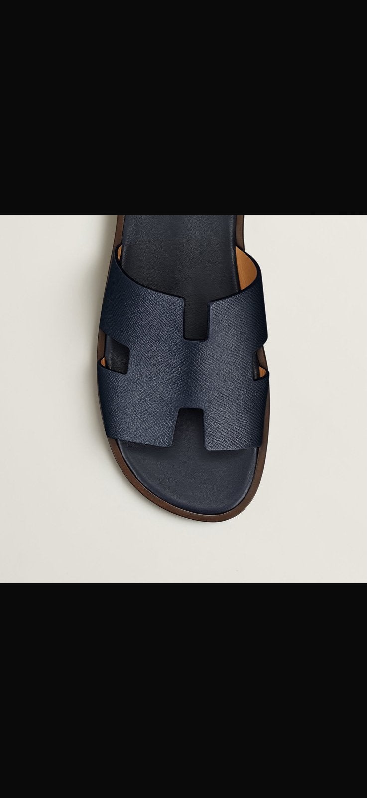 Hermès Slippers - Maat 42- Nieuw, Kleding | Heren, Ophalen of Verzenden, Nieuw, Blauw, Slippers