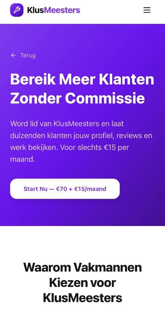 Website te koop, Webdesign