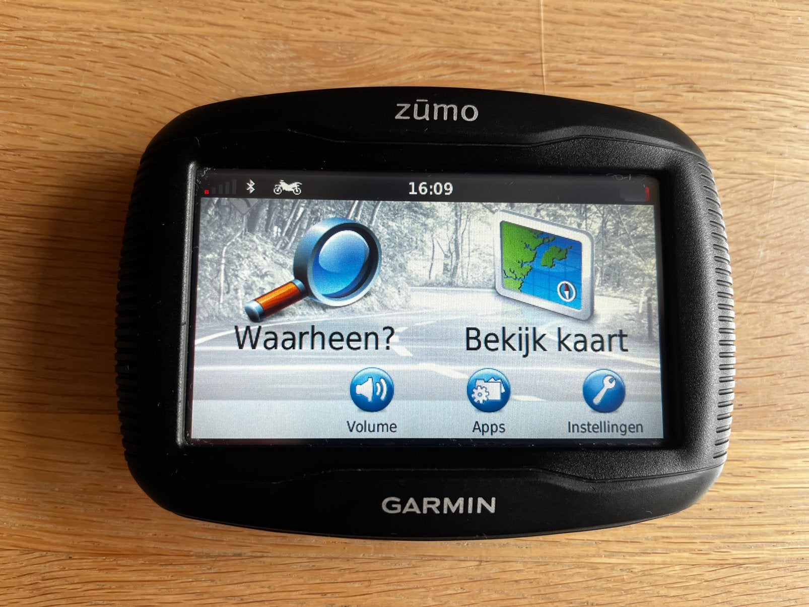 Garmin Zumo 390LM Motorfiets Navigatiesysteem, Ophalen of Verzenden, Gebruikt