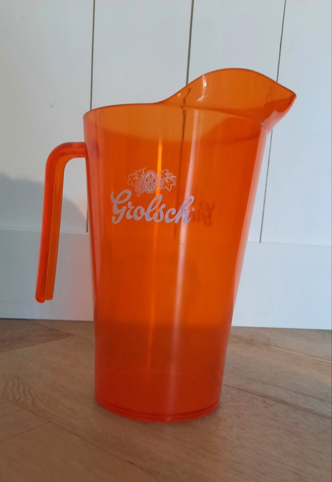 Grolsch Oranje WK Voetbal Bierkan / pitcher, Verzamelen, Ophalen, Gebruikt, Gebruiksvoorwerp