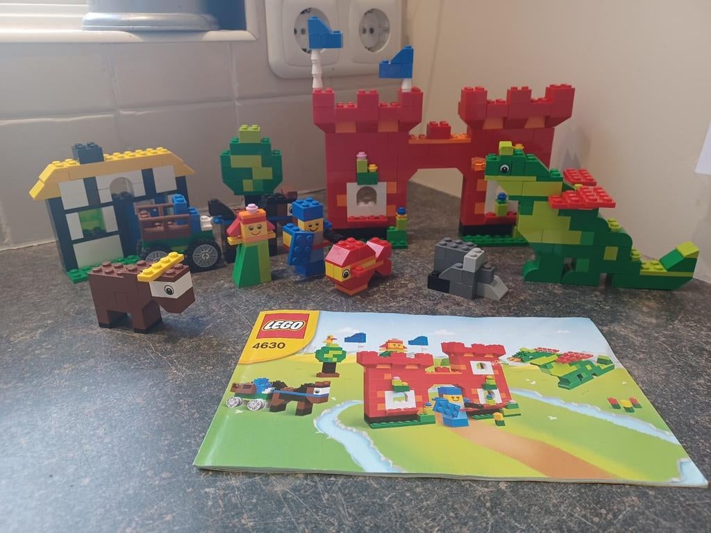 Lego classic 4630 bouw-en speeldoos, Lego, Compleet, Ophalen of Verzenden, Zo goed als nieuw