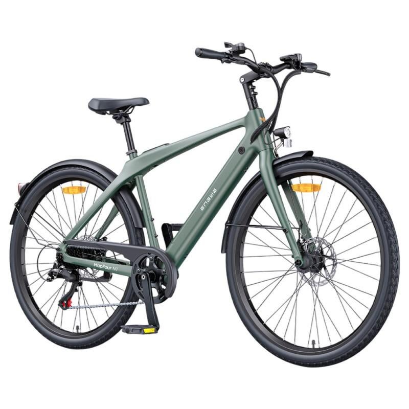 Elektrische fiets ENGWE MAPFOUR N1 AIR - Groen - 250W - 100, Verzenden, Nieuw