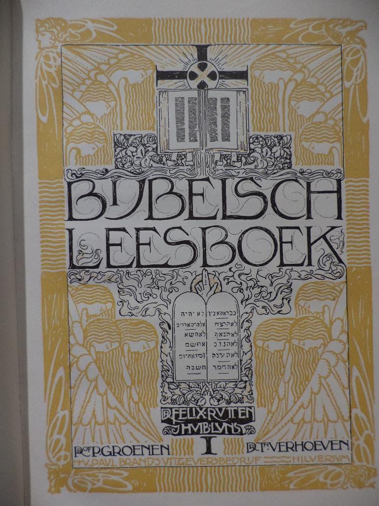 Bijbels leesboek I & II Oud & Nieuw Testament DE STIJL A'dam, Ophalen of Verzenden