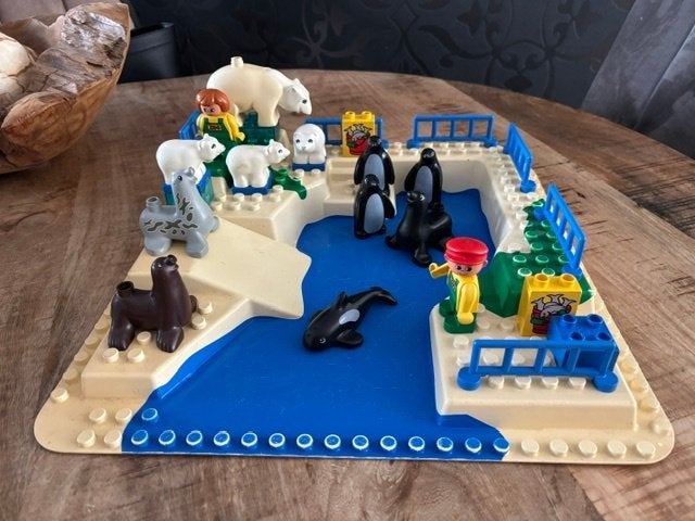 Zeldzame Vintage LEGO Duplo Poolset / Aqua Zoo (Jaren '90), Kinderen en Baby's, Speelgoed | Duplo en Lego, Ophalen of Verzenden