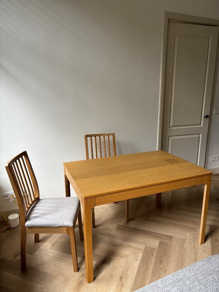 IKEA EKEDALEN dining set, Ophalen, Gebruikt, Minder dan 4 stoelen