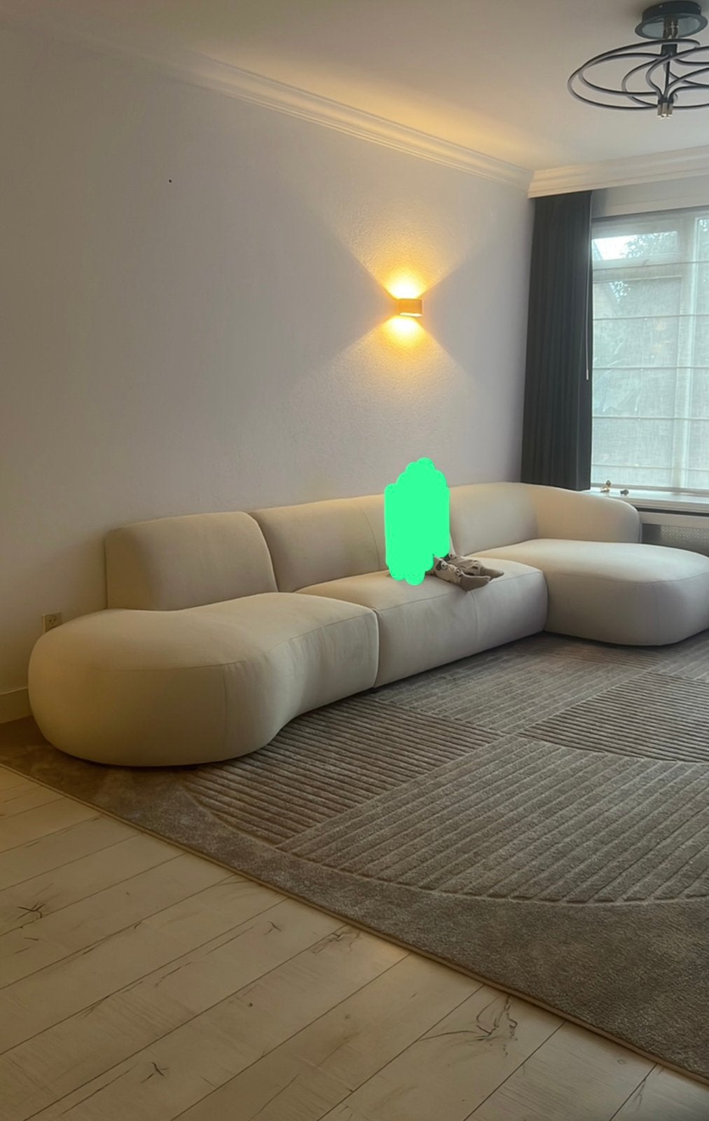 Zitmaxx Loungbank Morgana 1 Maand oud, Ophalen, Hoekbank, 300 cm of meer, Zo goed als nieuw