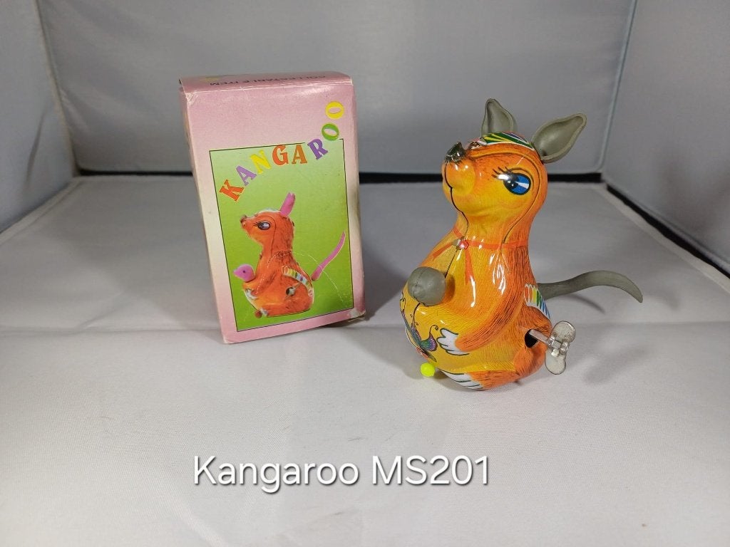 Blikken speelgoed Kangaroo MS201, Antiek en Kunst, Ophalen of Verzenden