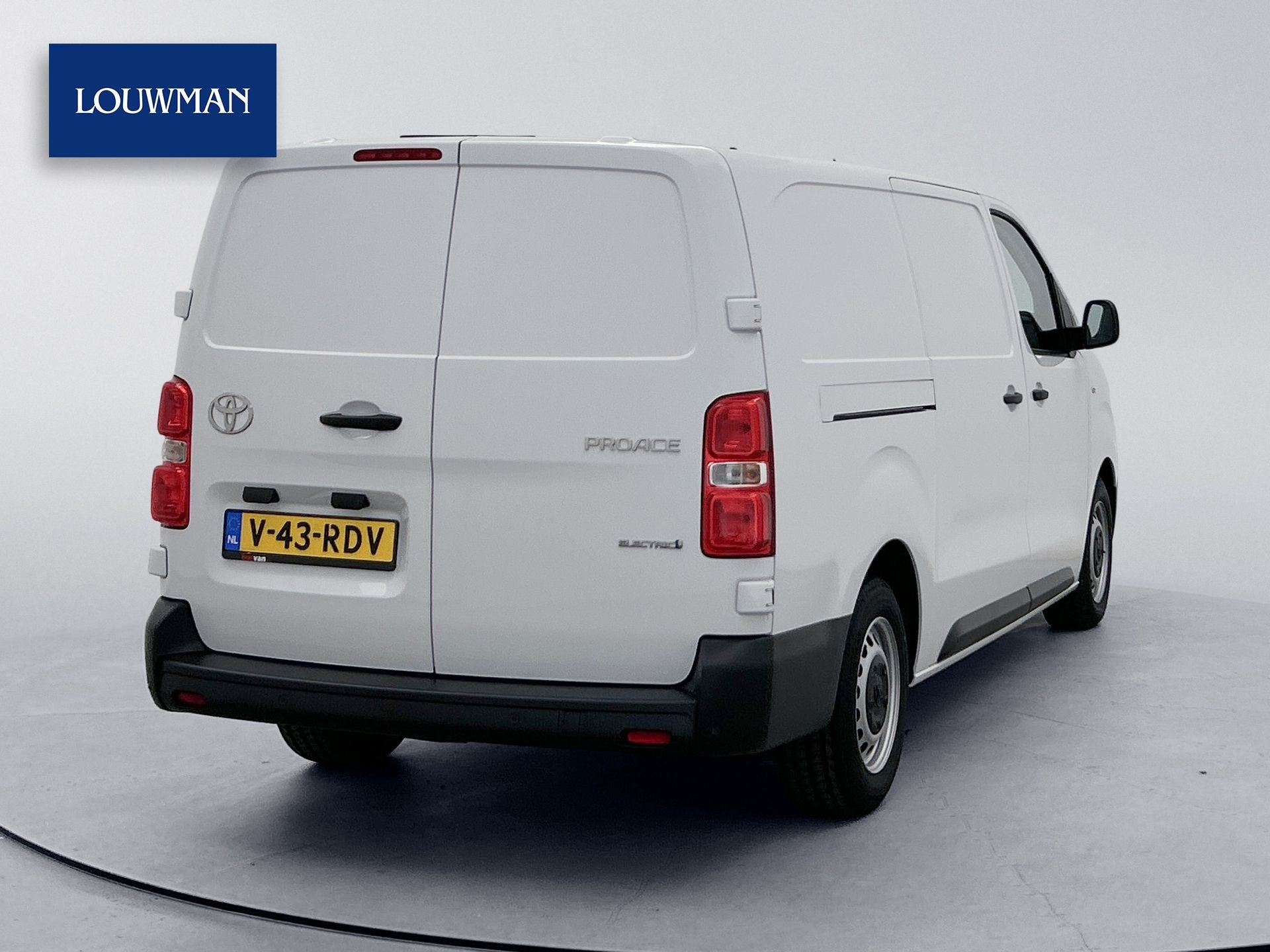Toyota PROACE Electric Worker Comfort Standard Range L2 50 k, Auto's, Dealer onderhouden, Gebruikt, Zwart, Parkeersensor