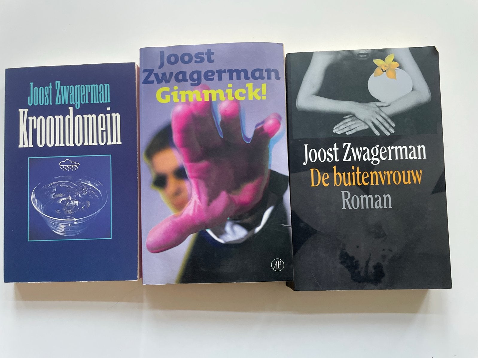 Joost Zwagerman Boekenpakket: Kroondomein, Gimmick!, De buit, Ophalen of Verzenden, Gelezen, Nederland