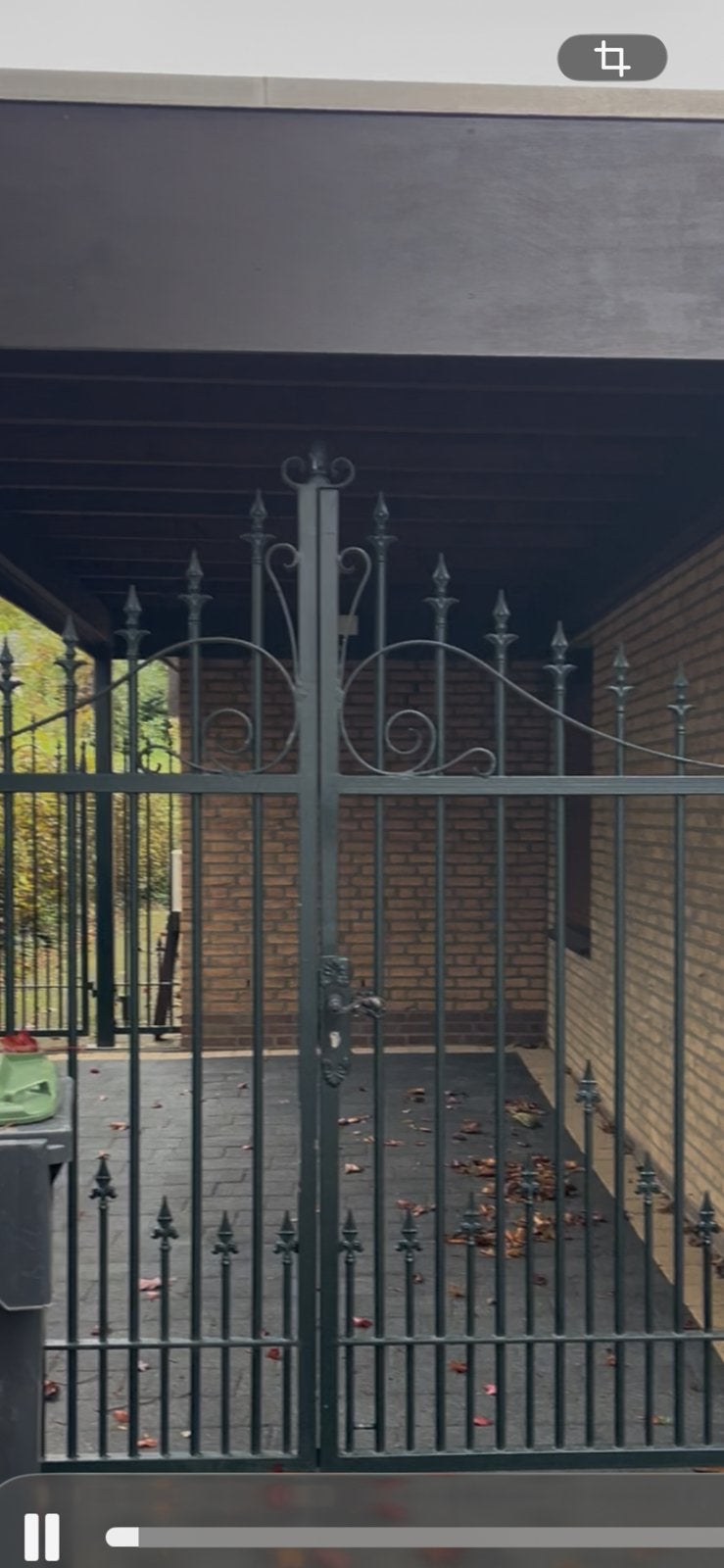 Gietijzeren sierhek, Ophalen, Gebruikt, IJzer, Sierhekwerk