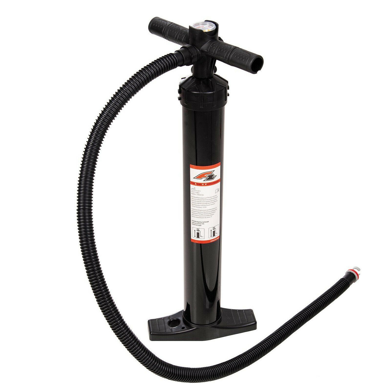 Nieuwe F2 SUP Pomp met Manometer - 29 PSI / 1,99 Bar, Watersport en Boten, Ophalen, Nieuw
