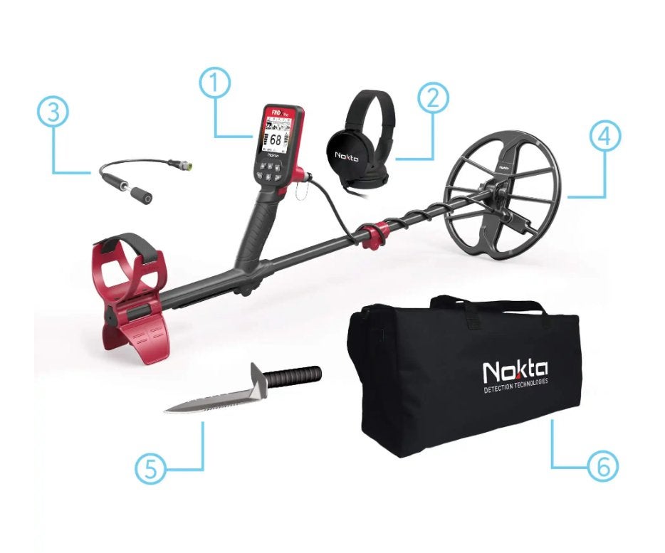 Nokta FINDX Pro Metaaldetector, Complete Set, Waterdicht, Overige merken, Cihat.omay@noktadetectors.com, Nokta Engineering GmbH