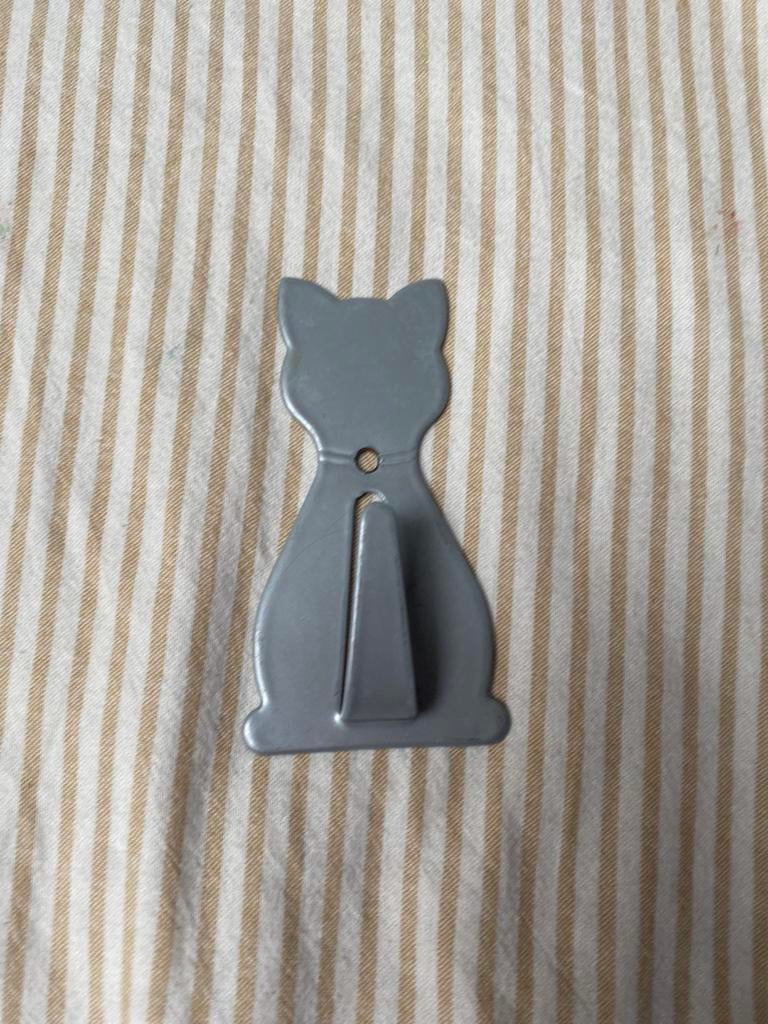 Ophang haakje voor jas in de vorm van een kat, Ophalen of Verzenden, Nieuw, Minder dan 100 cm