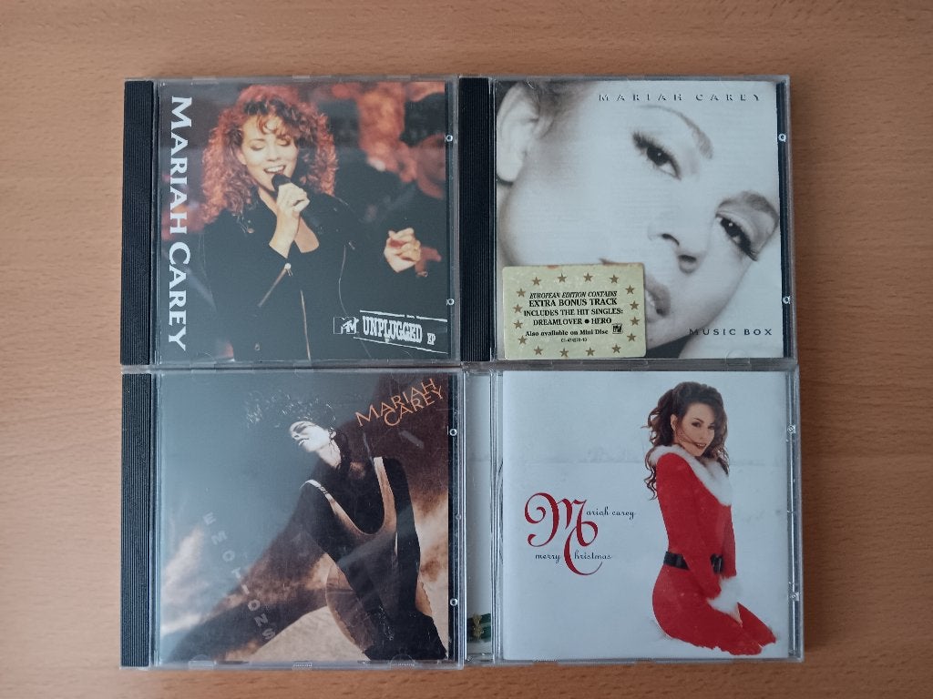 4 prachtige originele cd's van Mariah Carey, Ophalen, Gebruikt