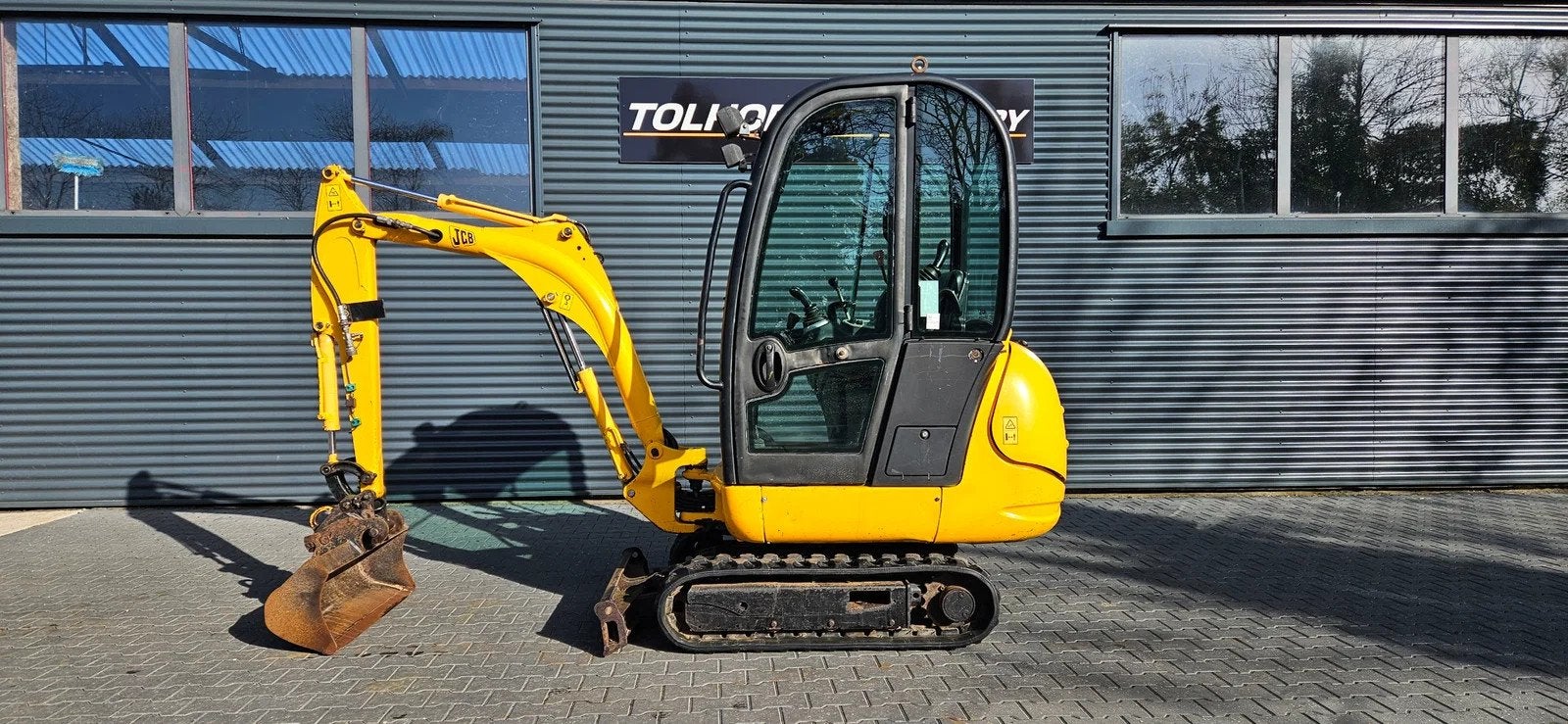 JCB 8018 (bj 2005), Graafmachine