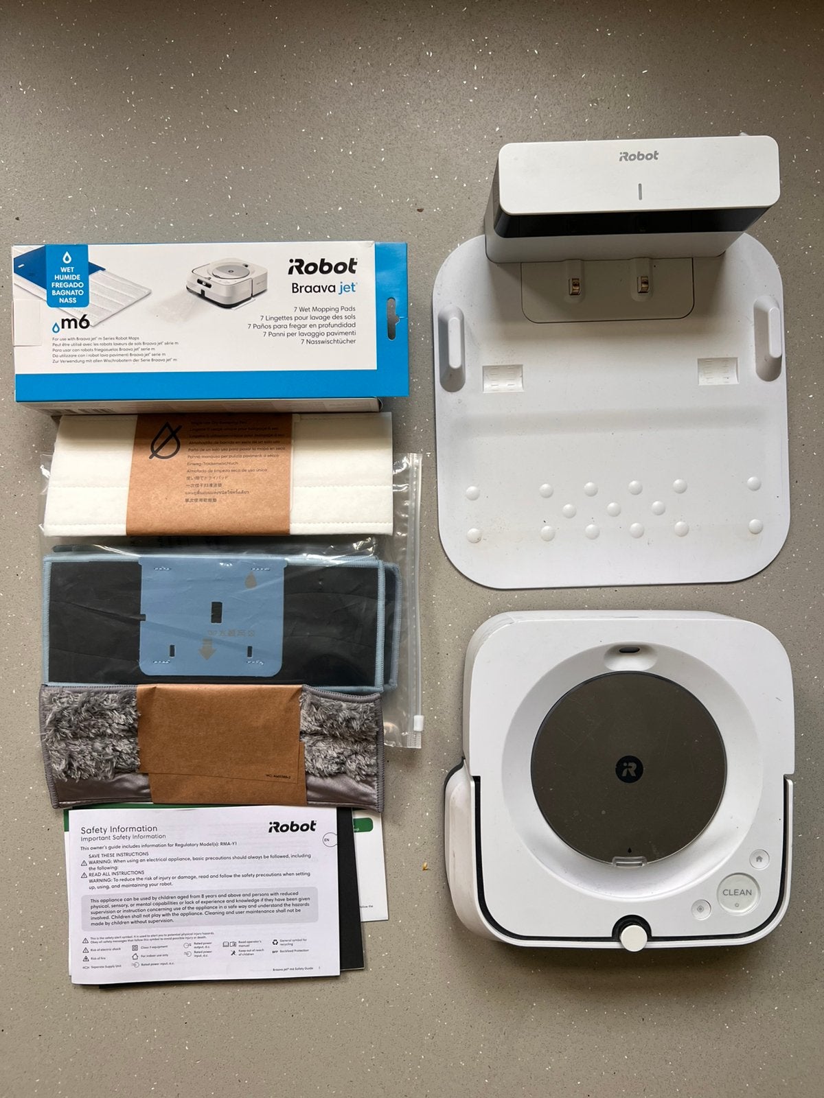 iRobot Braava jet m6 - Dweilrobot -, Ophalen of Verzenden, Mop of Dweil
