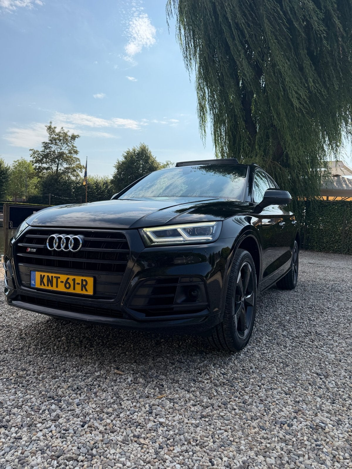 Audi Q5 SQ5 3.0 Tfsi Quattro 354pk Tiptronic 2018 Zwart, Automaat, 2995 cc, Q5, Zwart