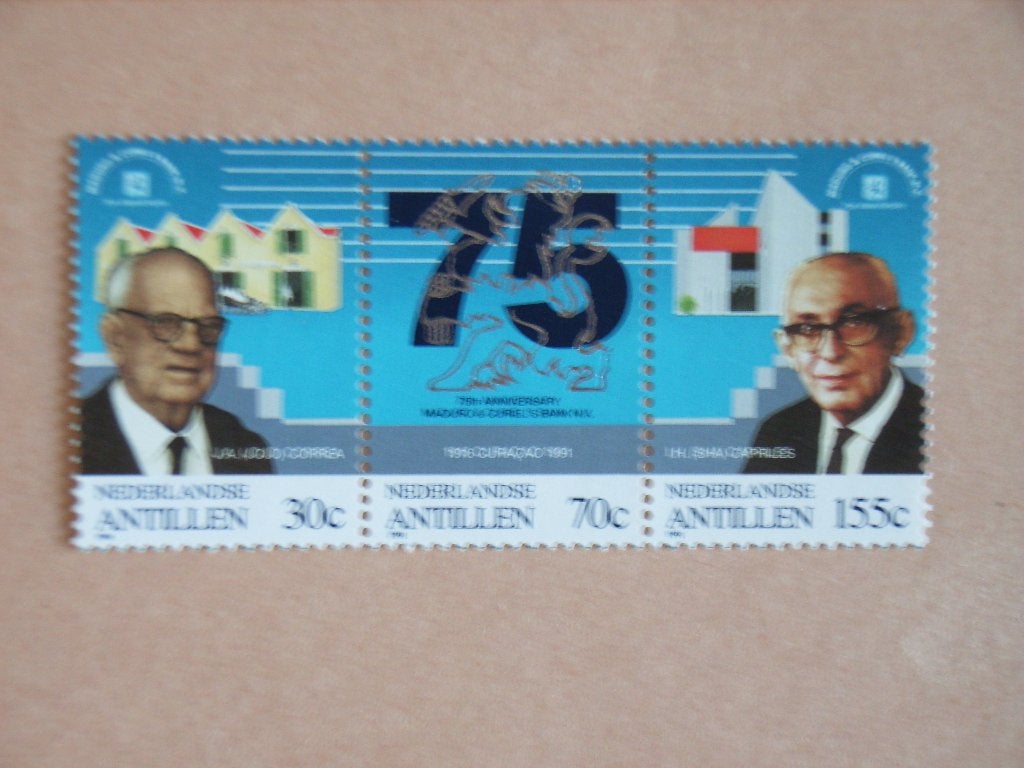 Antillen Strook 993-995 Pf, Ophalen of Verzenden, Postfris