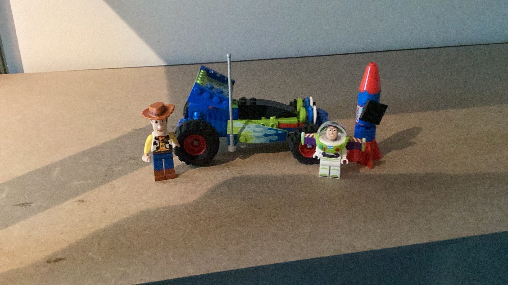 Lego 7590 Woody & Buzz, Ophalen of Verzenden, Gebruikt