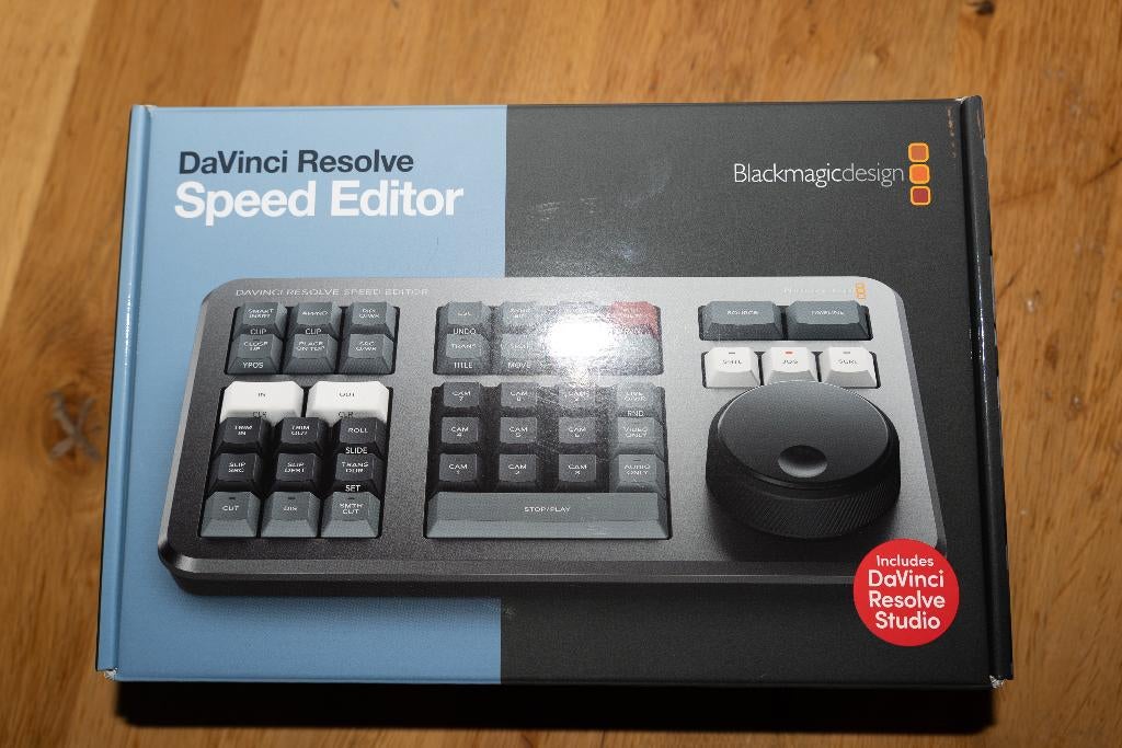 Blackmagic DaVinci Resolve Speed ​​Editor, Ophalen of Verzenden, Nieuw, Video