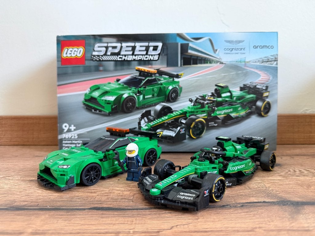 LEGO Speed Champions Aston Martin Safety Car & AMR23 F1, Ophalen, Lego, Speed Champions, Zo goed als nieuw