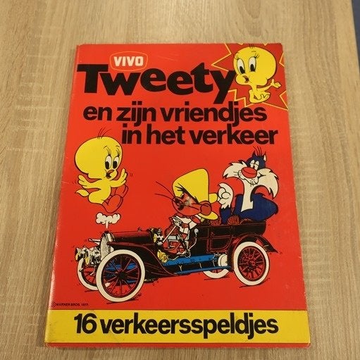 VIVO Tweety speldjes pins verkeersspel origineel, Verzamelen, Speldjes, Pins en Buttons, Ophalen of Verzenden, Gebruikt, Transport