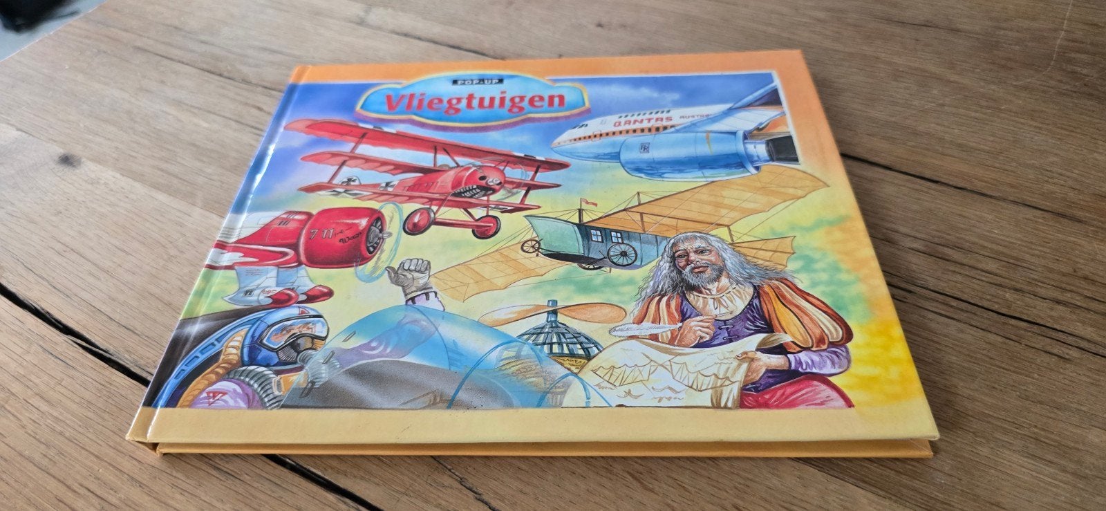 Pop-up boek: Over Vliegtuigen - Educatief en Interactief, Ophalen of Verzenden, Zo goed als nieuw, Onbekend, Non-fictie