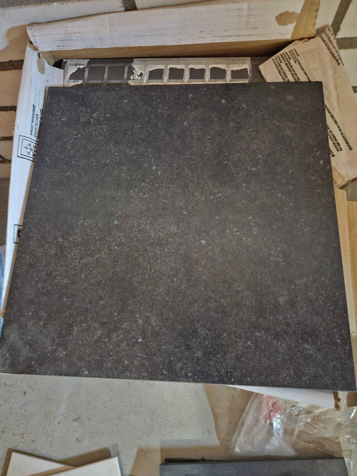 Ambience Ceramica Dinant Black Tegels (30x30 cm), Doe-het-zelf en Verbouw, Tegels, Ophalen, Keramiek, Nieuw, 20 tot 40 cm
