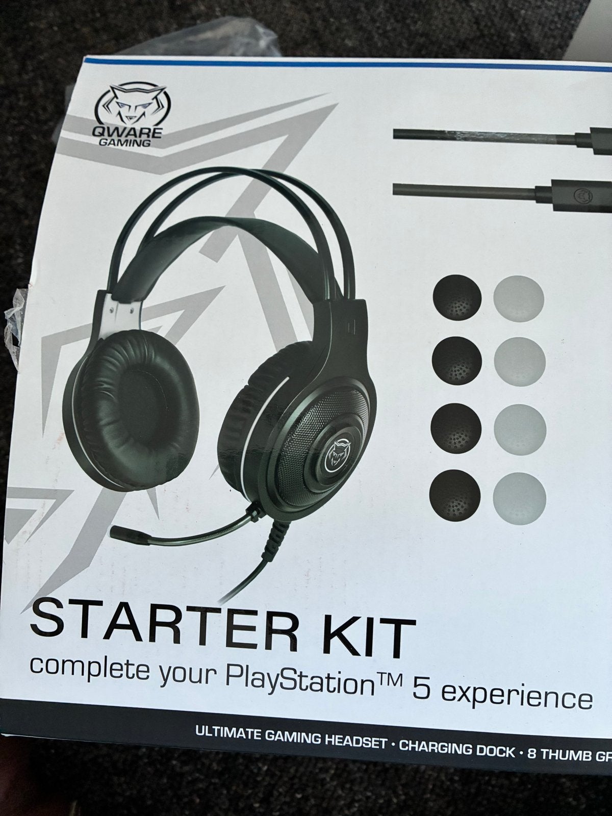 QWARE Gaming Starter Kit voor PlayStation 5, Ophalen of Verzenden, Nieuw, Playstation 5