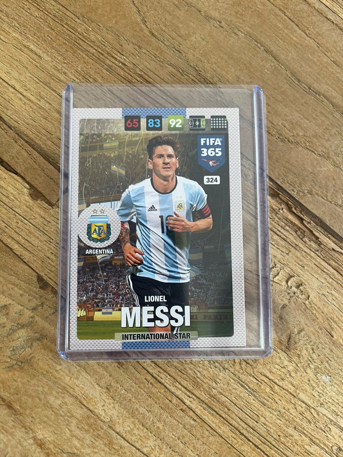 Lionel Messi Panini WK 2026 Argentinie FC Barcelona, Ophalen of Verzenden, Zo goed als nieuw, Sticker