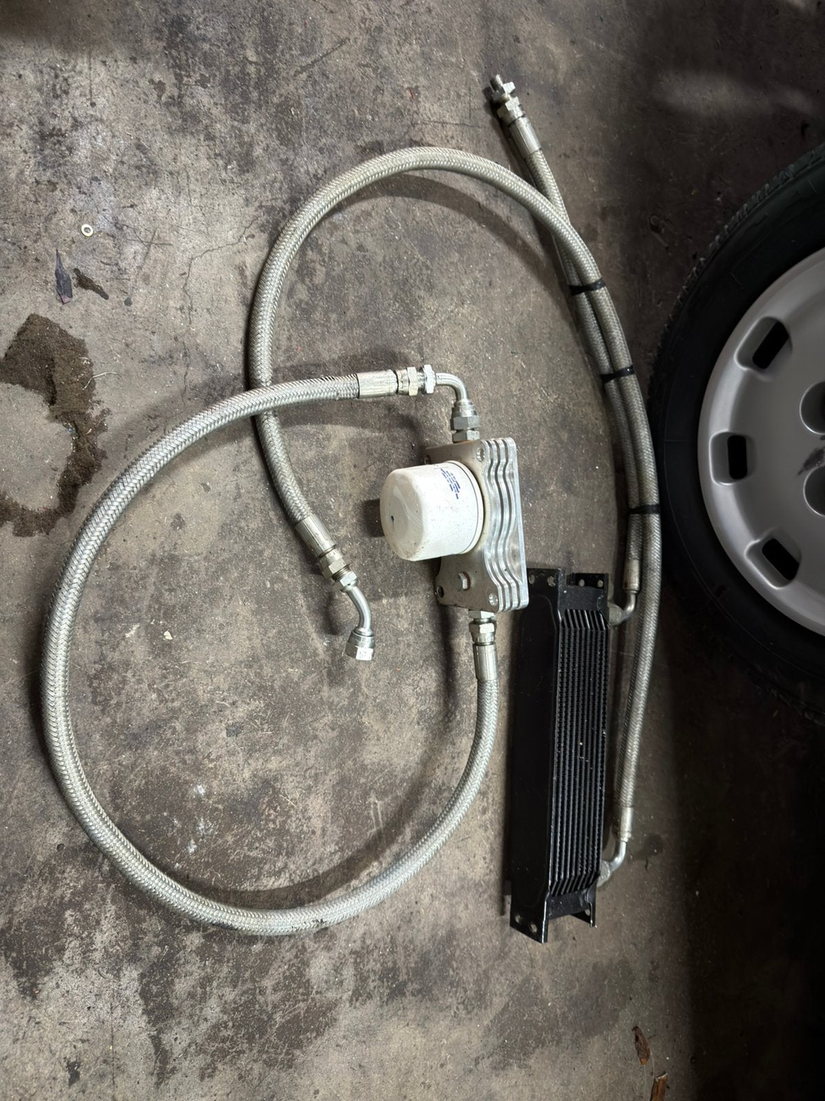 Olie cooler met filter fiat 126, Ophalen of Verzenden, Zo goed als nieuw
