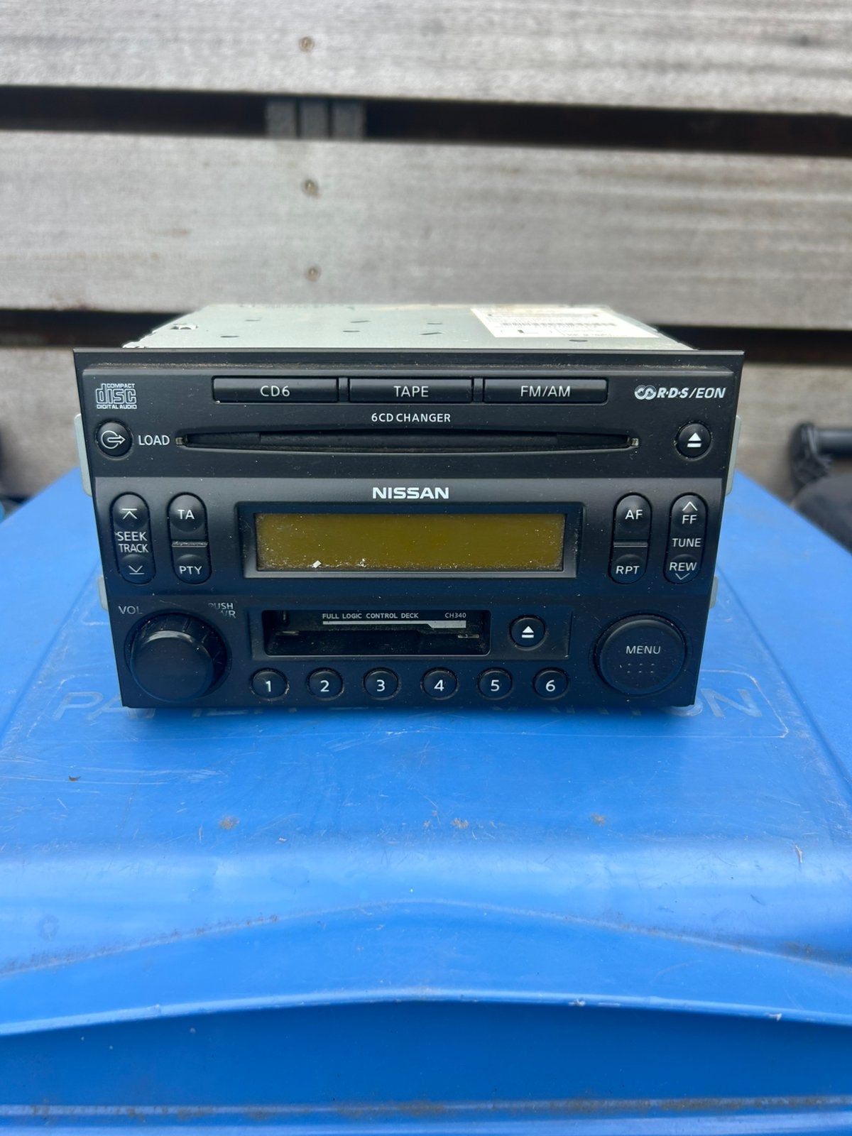 Radio Nissan X Trail, Ophalen of Verzenden, Gebruikt