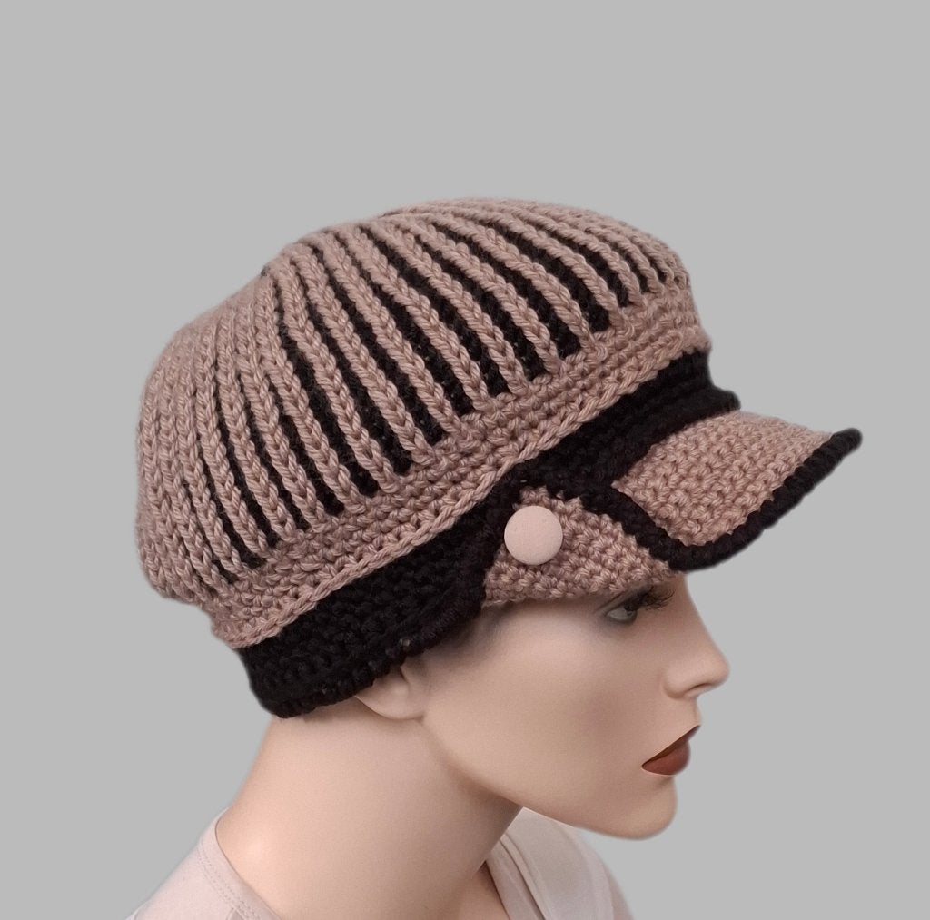 Pet beige / zwart, Verzenden, Nieuw, One size fits all, Pet