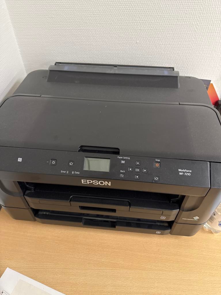 Epson WorkForce WF-7210 A3 Inkjetprinter - Draadloos, Computers en Software, Printers, Ophalen, Gebruikt, Printer, Inkjetprinter