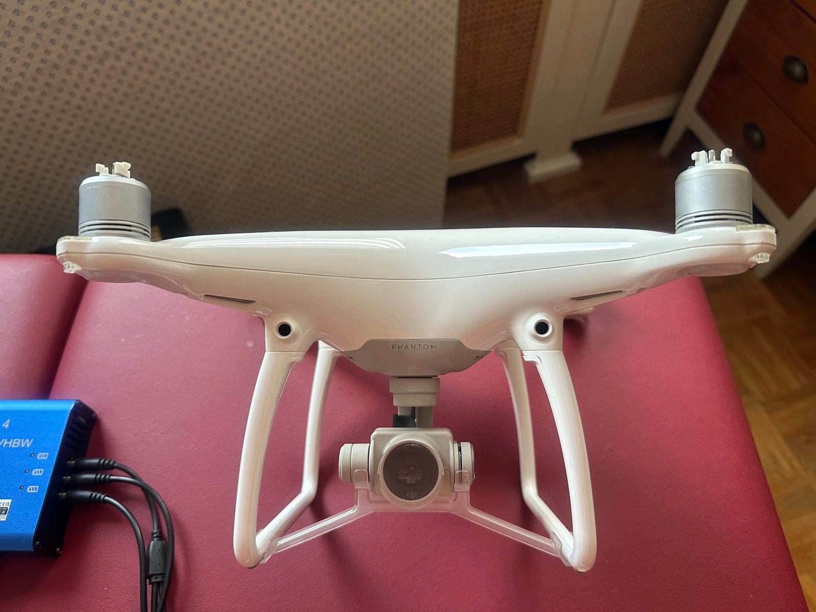 DJI Phantom 4 Drone met extra accu's en accessoires, Audio, Tv en Foto, Drones, Ophalen, Gebruikt, Cameradrone, 5 tot 10 kilometer