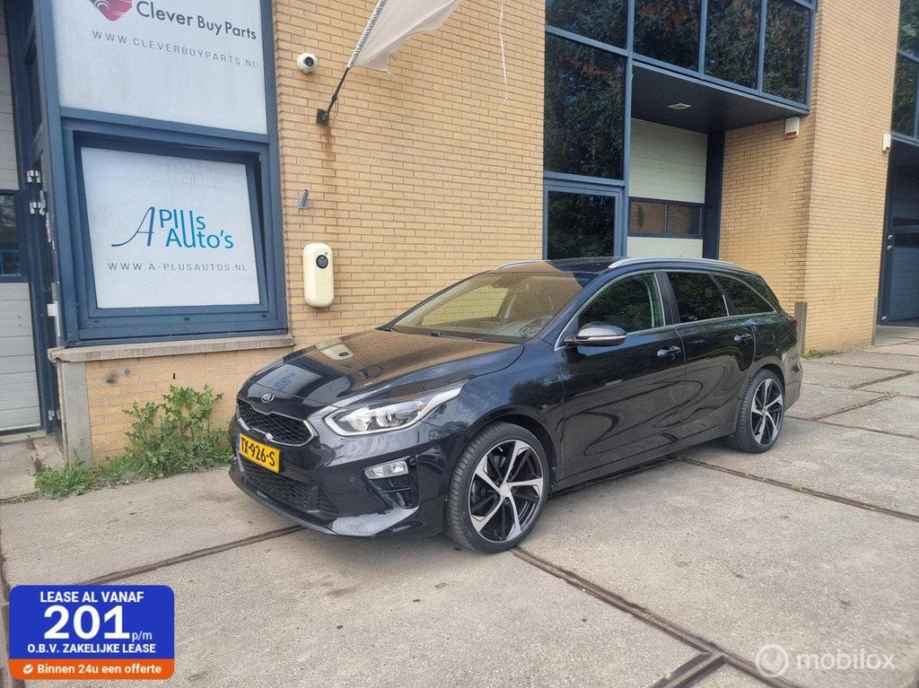 Kia Ceed Sportswagon 1.0 T-GDi DynamicLine Nap trekhaak, Auto's, Kia, Voorwielaandrijving, Euro 6, Zwart, Origineel Nederlands