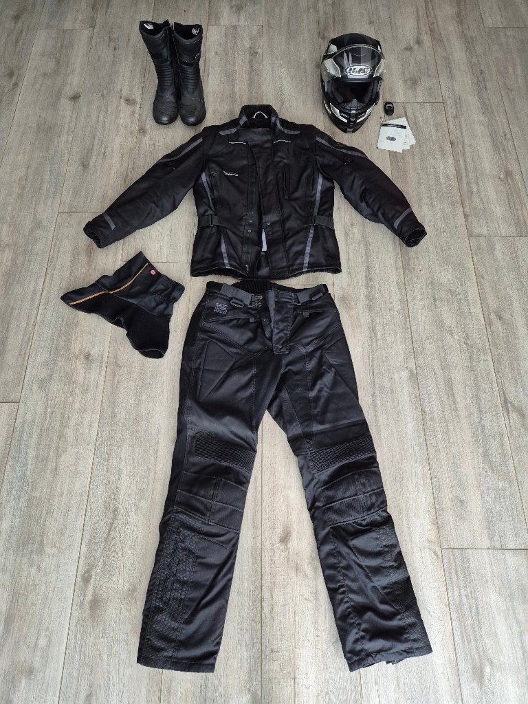 Motorkleding + helm, Ophalen, Difi, Tweedehands, Heren